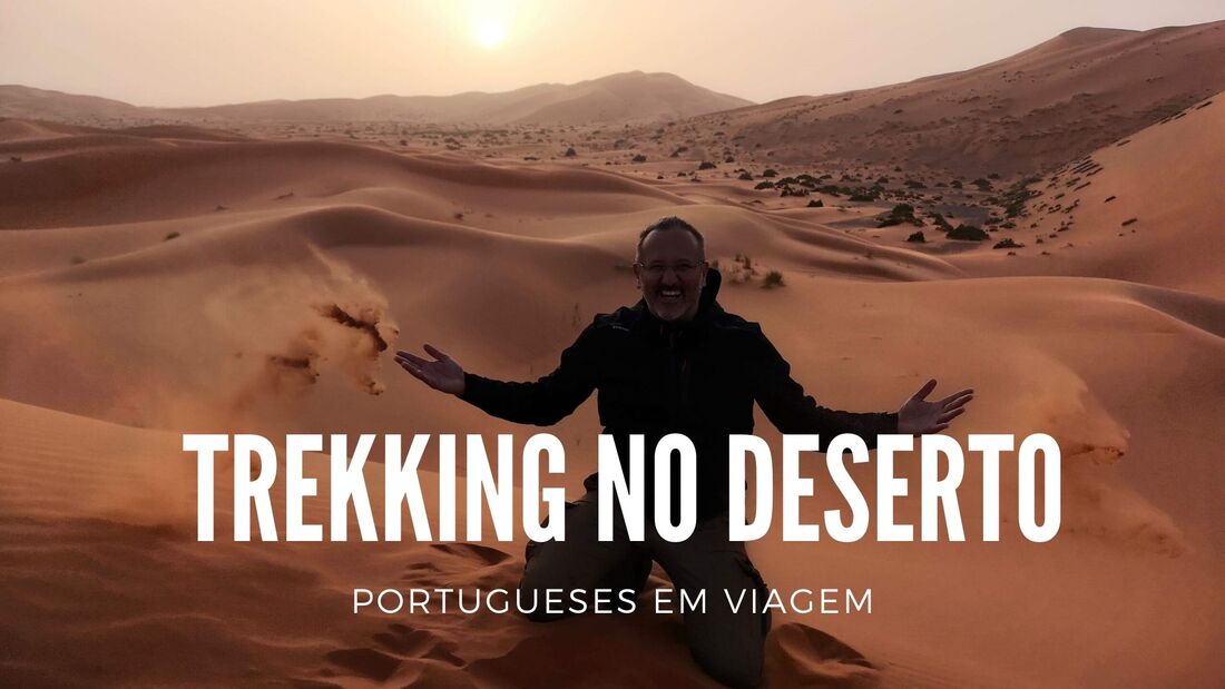 portugueses em viagem num trekking no deserto em marrocos