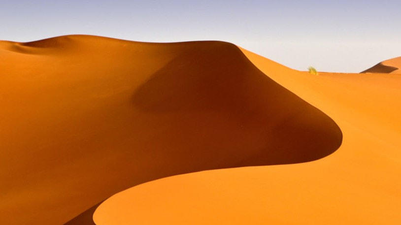 Dunas no Deserto em Marrocos