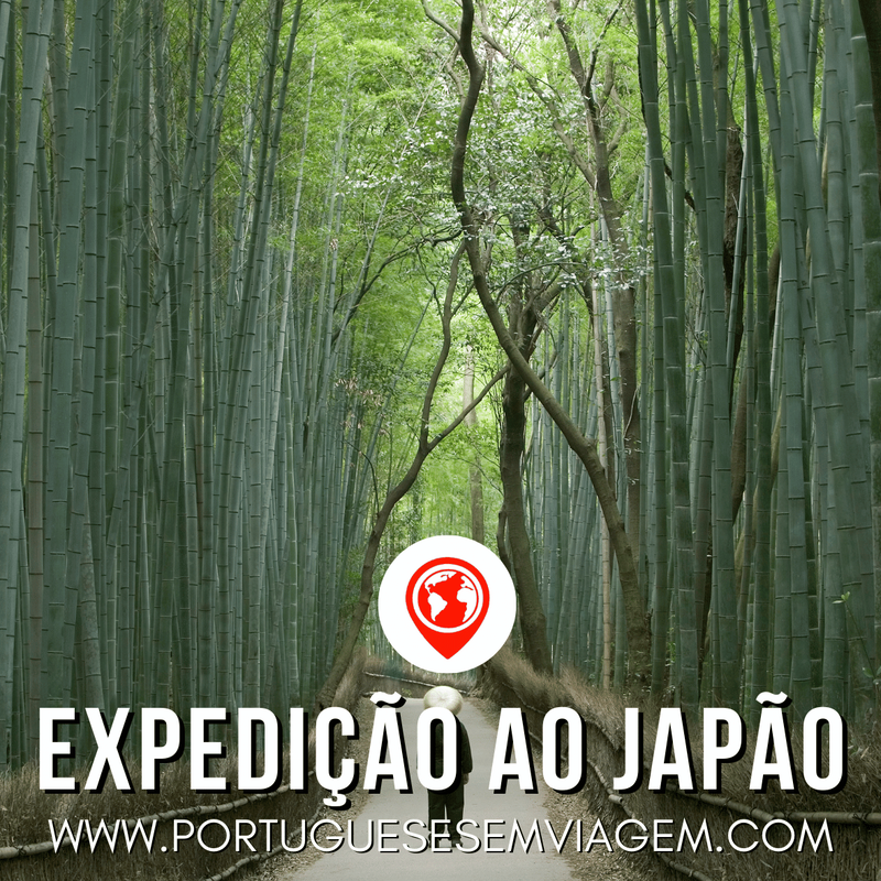 Fotografia de uma floresta sagrada nas montanhas na Expedição ao japão dos Portugueses em Viagem