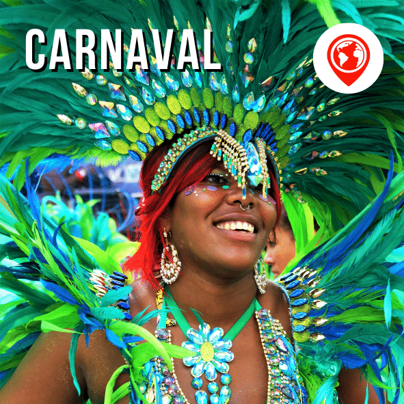Carnaval feriados portugueses em viagem